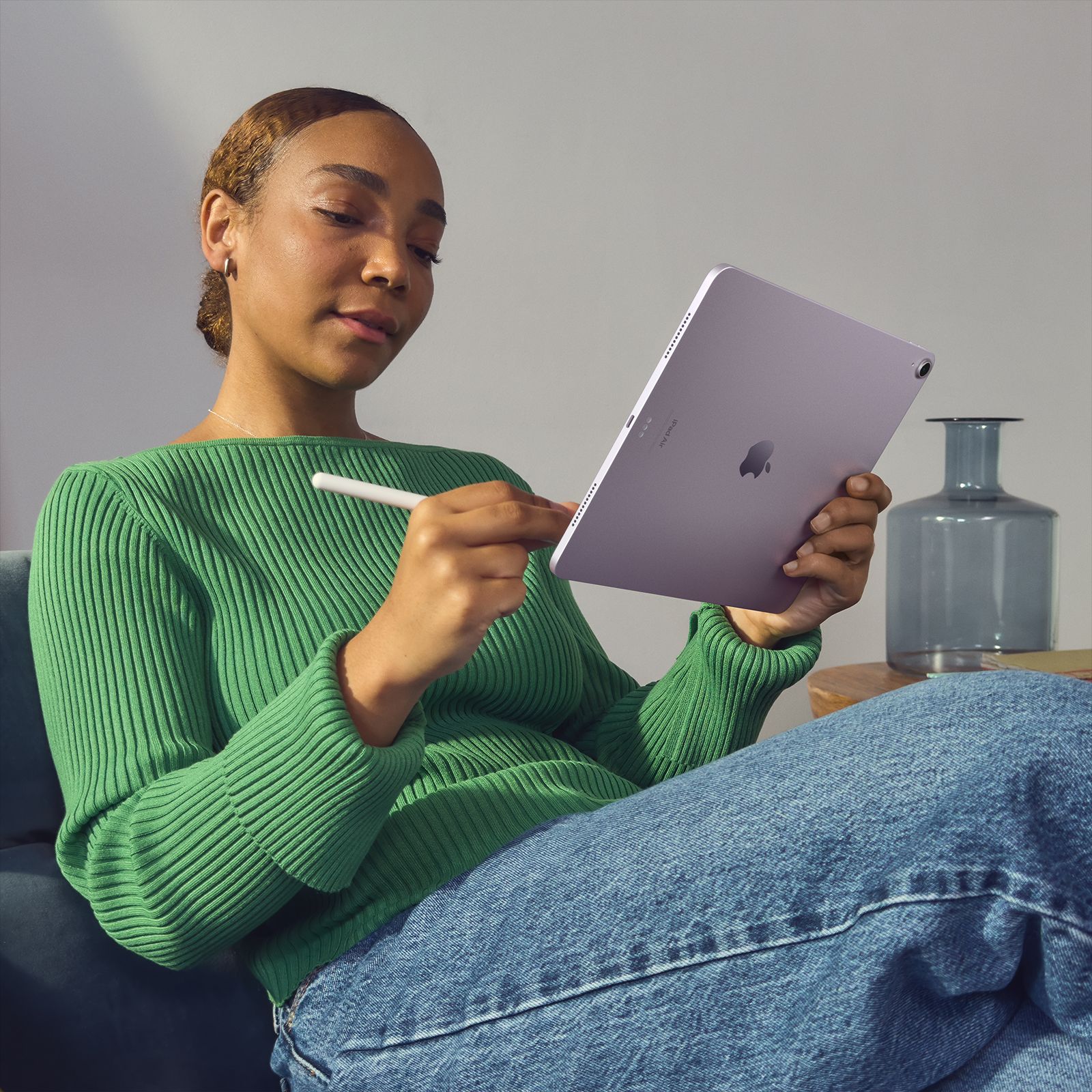 Buy Apple iPad Air Wi-Fi (11 Inch, 256GB, Blue, 2024 model) Online